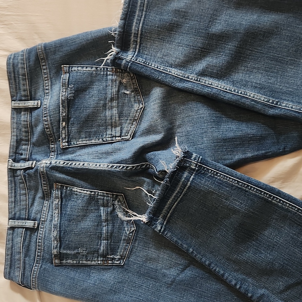 Silver Boyfriend Jeans - Picture 3 of 6